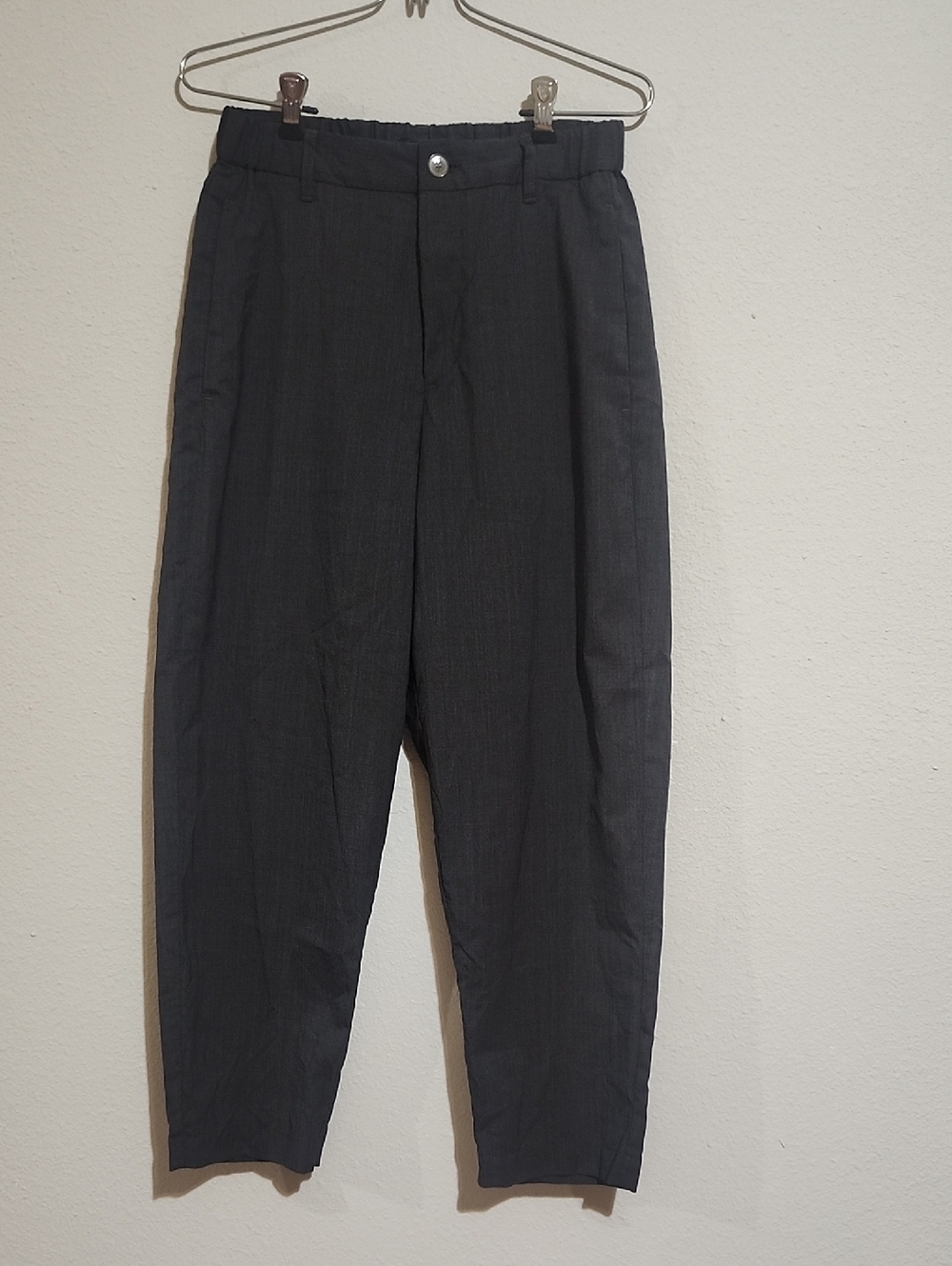 Pas de Calais High-Rise Black Wide-Leg Women's Jeans with Elastic Back Waist